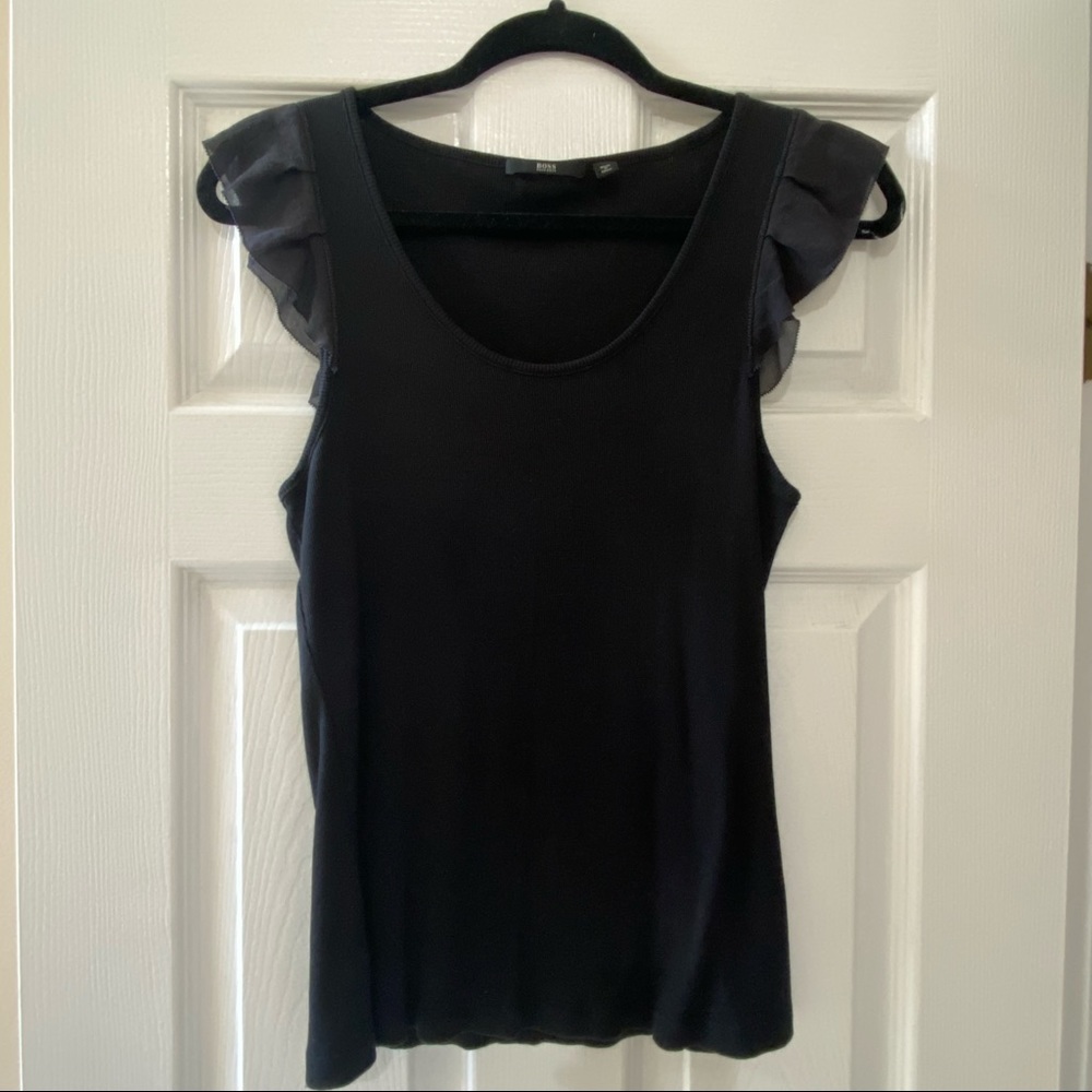Bin 1C Hugo Boss Flutter sleeve tank